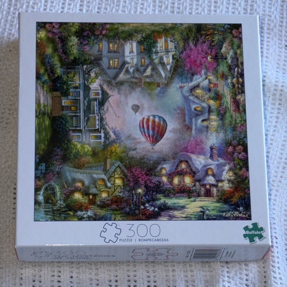 Buffalo Games The Mysteries at Home 300 Large Piece Jigsaw Puzzle Nicky Boehme